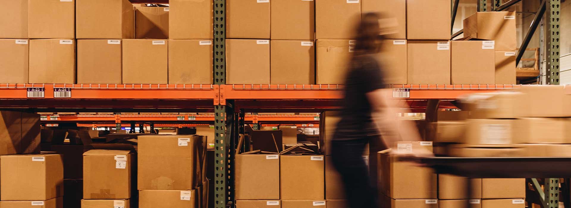 pushing_cart_through_warehouse_quickly